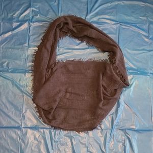 Navy circle infinity scarf